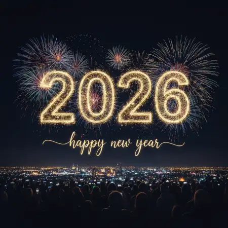 Free Happy New Year 2026 Instagram Post Background Download
