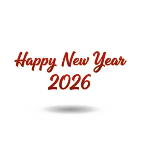 Free Happy New Year 2026 Luxury Png PNG Image Download