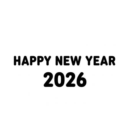Free Happy New Year 2026 Png Clipart PNG Image Download