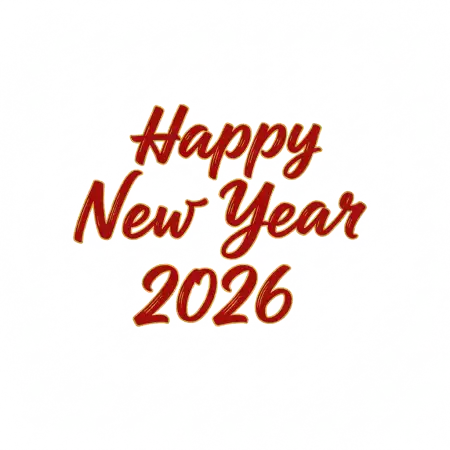 Free Happy New Year 2026 Png For Branding PNG Image Download