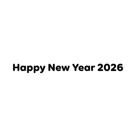 Happy New Year 2026 Png For Designers - Free Png Design Download