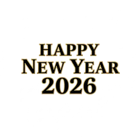 Happy New Year 2026 Png For Poster Design - Free Png Design Download