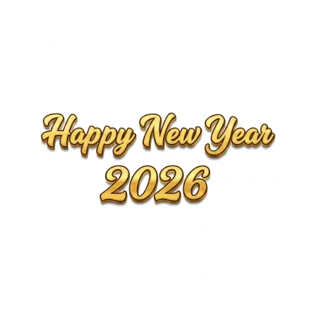 Free Happy New Year 2026 Png For Printing PNG Image Download