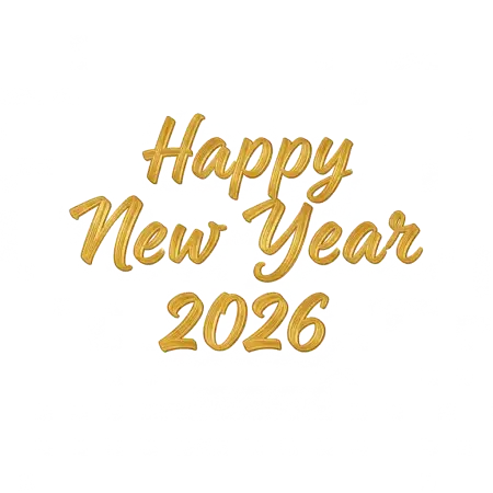 Free Happy New Year 2026 Png For Reels PNG Image Download
