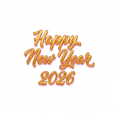 Free Happy New Year 2026 Png For Whatsapp PNG Image Download
