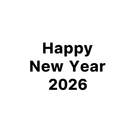 Free Happy New Year 2026 Png Illustrator PNG Image Download