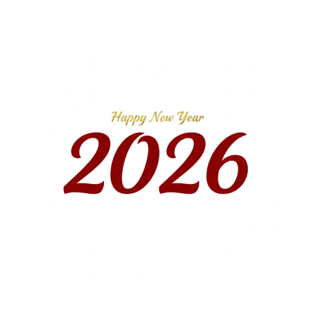 Free Happy New Year 2026 Png No Watermark PNG Image Download