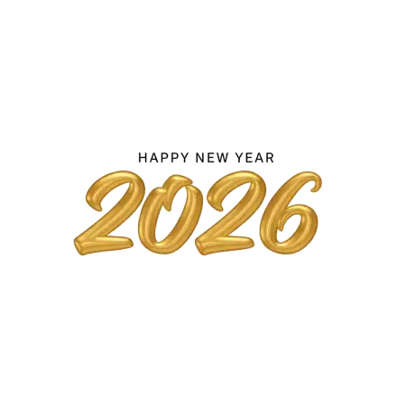 happy new year 2026 png overlay