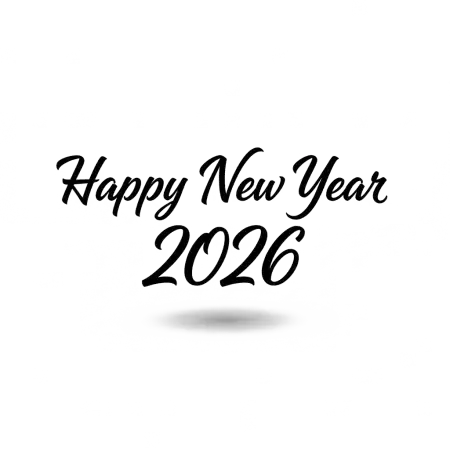 Free Happy New Year 2026 Png Photoshop PNG Image Download
