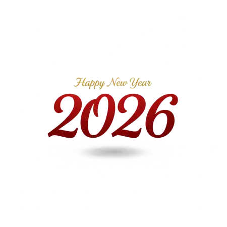 happy new year 2026 royal style png