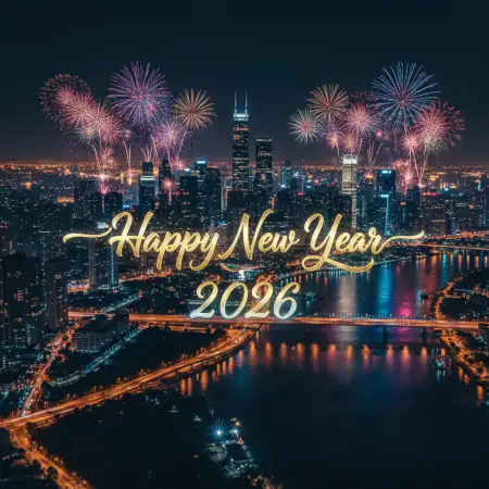 Free Happy New Year 2026 Wishes 4k Images Background Download