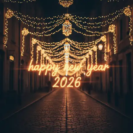 Free Happy New Year 2026 Wishes Ai Images Background Download