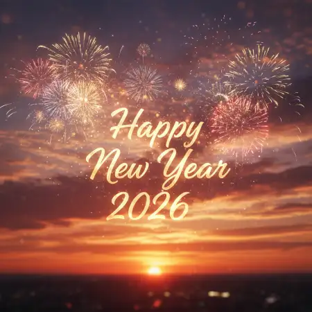 Free Happy New Year 2026 Wishes For Canada Background Download