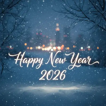 Free Happy New Year 2026 Wishes For Clients Background Download