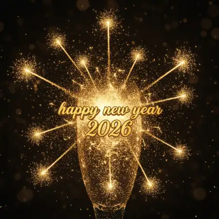 Free Happy New Year 2026 Wishes Images Background Download