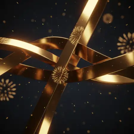 Free Happy New Year Background Elegant Style Background Download