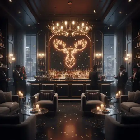 Free Happy New Year Party Background Hd Night Lights Background Download