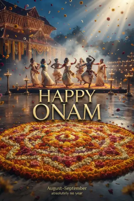 Happy Onam 2026 Beautiful Image - Free Happy Onam 2026 Download