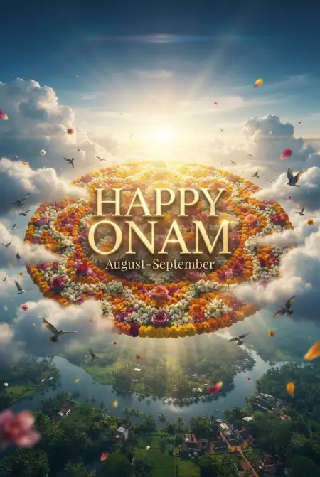 Happy Onam 2026 Best Malayalam Greetings - Free Happy Onam 2026 Download