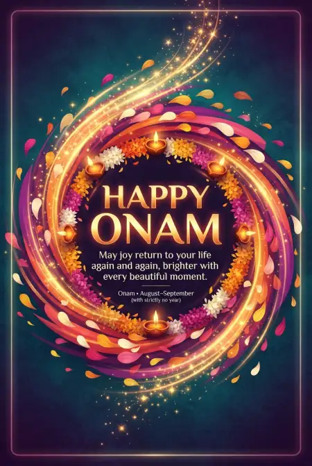 Happy Onam 2026 College Celebration Messages - Free Happy Onam 2026 Download