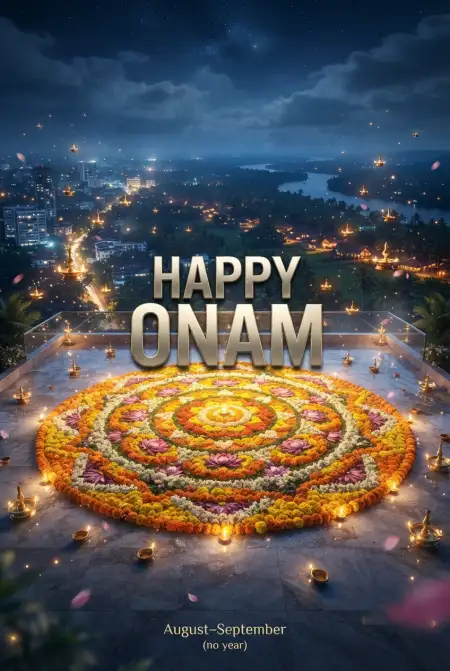 Happy Onam 2026 Happiness And Success Messages - Free Happy Onam 2026 Download