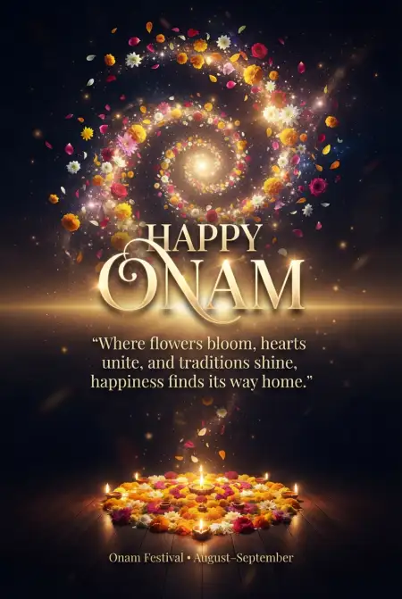 Happy Onam 2026 Wishes For Teachers - Free Happy Onam 2026 Download