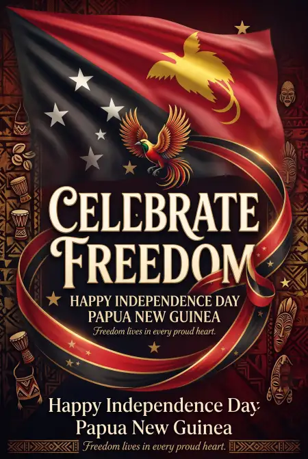 happy papua new guinea independence day facebook post 2026 - Papua New Guinea Independence Day 2026