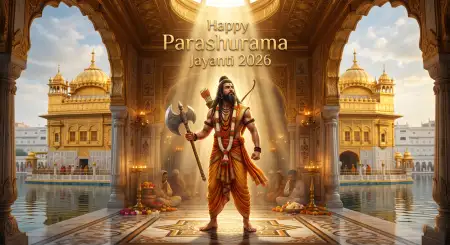 Happy Parashurama Jayanti Images 2026 Free Download - Free Happy Parashurama Jayanti Wishes 2026 Download