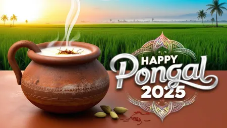 Happy Pongal 2025 Hd Wallpapers For Desktop - Free Happy Pongal 2025 Download