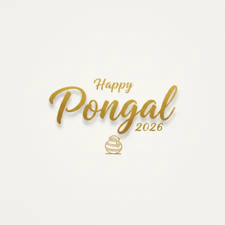 Free Happy Pongal 2026 Social Media Post Background Download