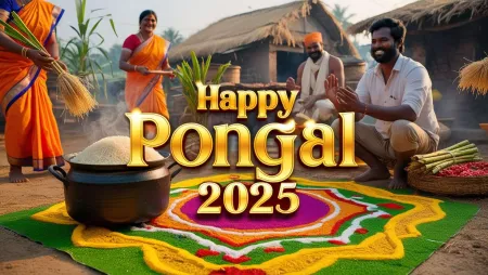 Happy Pongal Greetings 2025 For Friends And Family - Free Happy Pongal 2025 Download