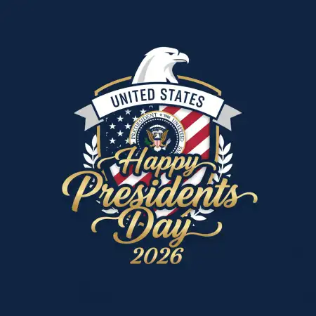 Happy Presidents Day 2026 American President Tribute Design - Free Happy Presidents Day 2026 Download