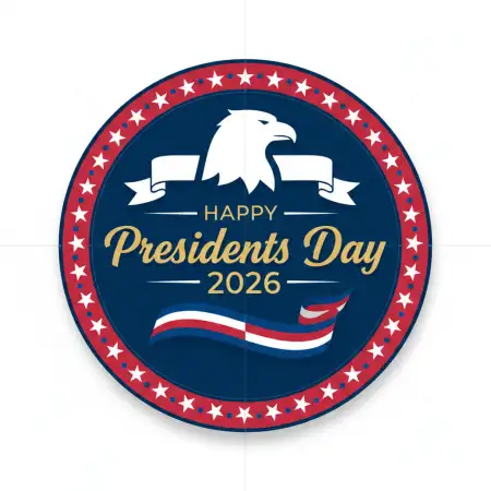 Happy Presidents Day 2026 Celebration Flyer - Free Happy Presidents Day 2026 Download