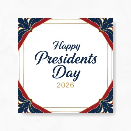 Happy Presidents Day 2026 Greeting Card - Free Happy Presidents Day 2026 Download