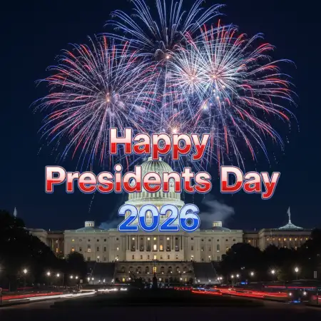 Happy Presidents Day 2026 Patrio...