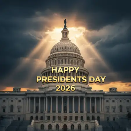 Happy Presidents Day 2026 Social Media Graphics - Free Happy Presidents Day 2026 Download