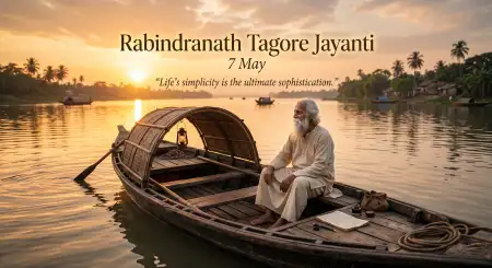Happy Rabindranath Tagore Jayanti High Quality Wallpaper - Free Rabindranath Tagore Jayanti Download