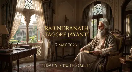 Happy Rabindranath Tagore Jayanti Profile Picture - Free Rabindranath Tagore Jayanti Download