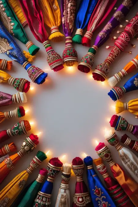 Happy Rakhi Banner Template With Background - Free Happy Rakhi Banner Background Download