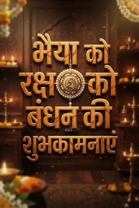 Happy Rakhi Special Message In Hindi - Free Raksha Bandhan Ki Shubhkamnaye In Hindi Download