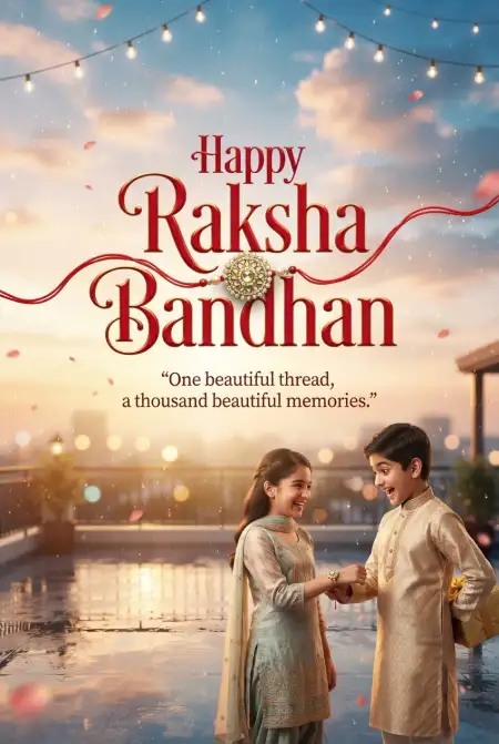 Happy Rakhi Wishes 2026 Background - Free Happy Rakhi Wishes 2026 Download