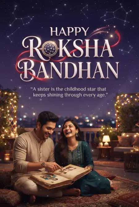 Happy Rakhi Wishes 2026 Facebook Reels - Free Happy Rakhi Wishes 2026 Download