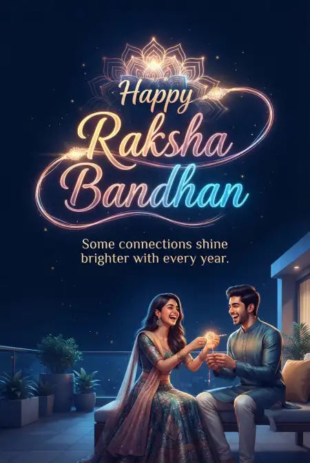 Happy Rakhi Wishes 2026 For Brother Whatsapp Status - Free Happy Rakhi Wishes 2026 Download
