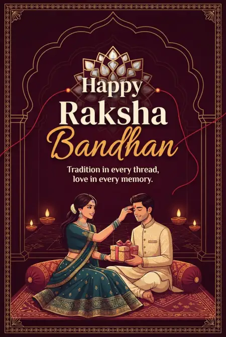 Happy Rakhi Wishes 2026 Latest Social Media Images - Free Happy Rakhi Wishes 2026 Download