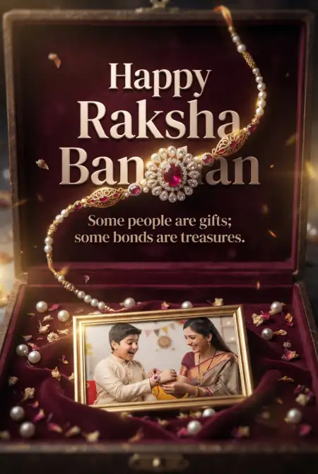 Happy Rakhi Wishes 2026 Transparent Png - Free Happy Rakhi Wishes 2026 Download