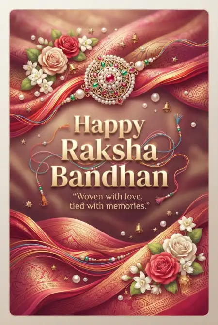 Happy Raksha Bandhan 2026 Wishes In English - Free Happy Raksha Bandhan Wishes 2026 Download