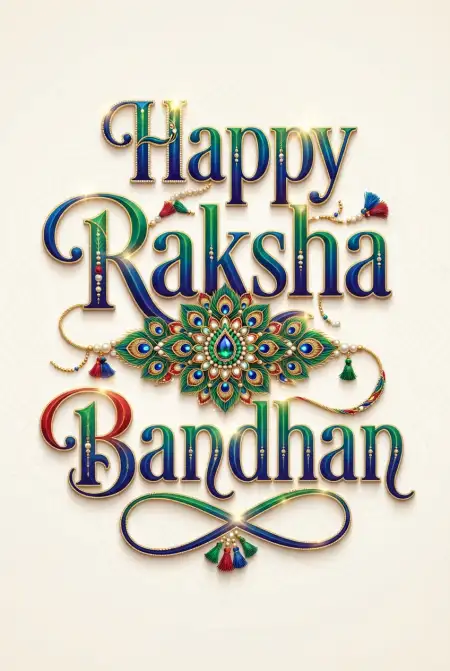 Happy Raksha Bandhan Greetings For Long Distance Brother - Free Happy Raksha Bandhan Greetings Download