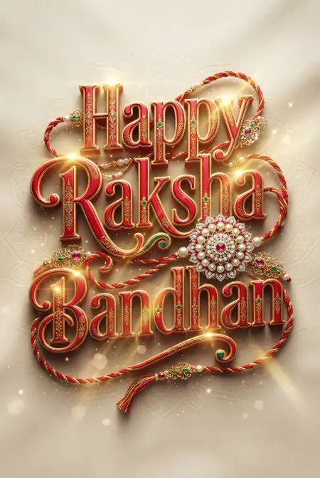 Happy Raksha Bandhan Greetings For Wonderful Sister - Free Happy Raksha Bandhan Greetings Download