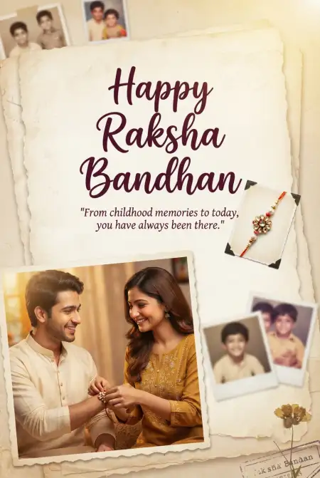 Happy Raksha Bandhan Greetings To Make Siblings Smile - Free Happy Raksha Bandhan Greetings Download