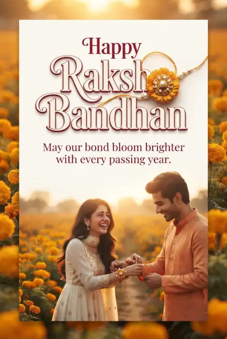 Happy Raksha Bandhan Greetings With Meaningful Messages - Free Happy Raksha Bandhan Greetings Download